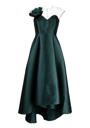 Sachin & Babi Blakely satin-finish gown - Green