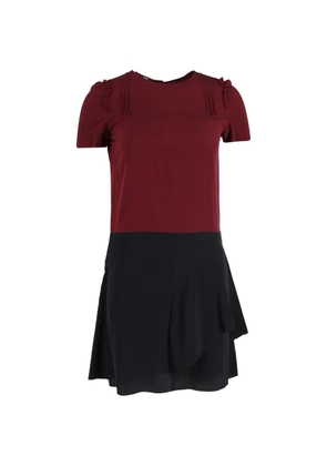 Miu Miu Pre-Owned colourblock short-sleeve dress - Red
