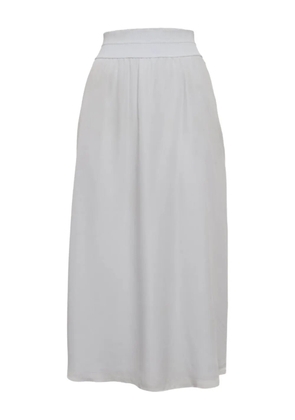 Theory pre-owned ribbed-waistband skirt - Blue