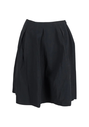 Miu Miu Pre-Owned A-line pleated skirt - Black