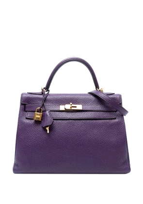 Hermès Pre-Owned 2012 Togo Kelly II Retourne 32 satchel - Purple