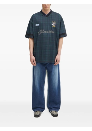 AMBUSH two-tone panelled jeans - Blue