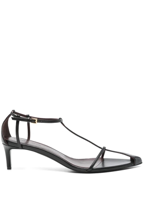 KHAITE 55mm Bella sandals - Black