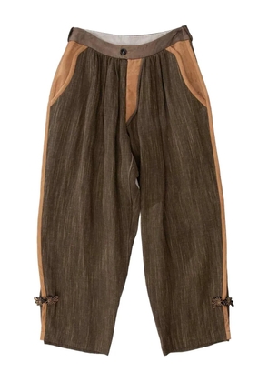 COMMUNS Cameral trousers - Brown