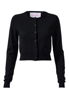 Carolina Herrera button-front cropped cardigan - Black