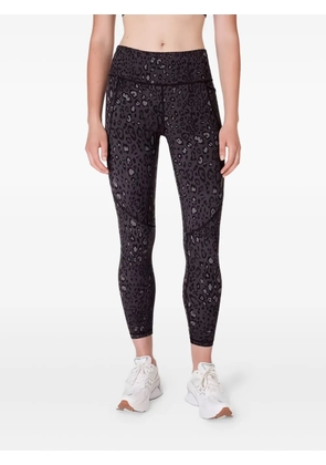 Sweaty Betty leopard-print leggings - Black