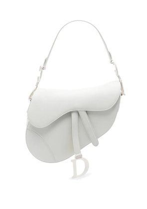 Christian Dior Pre-Owned 2019 Ultra Matte Calfskin Saddle Bag shoulder bag - White