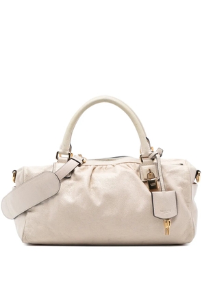 Loewe Pre-Owned 2009 Leather satchel - Brown