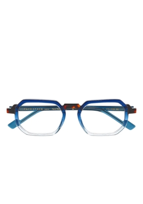 Face À Face geometric-frame Flicker2 glasses - Blue