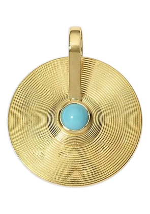 Jade Ruzzo 18K yellow gold Cymbal pendant