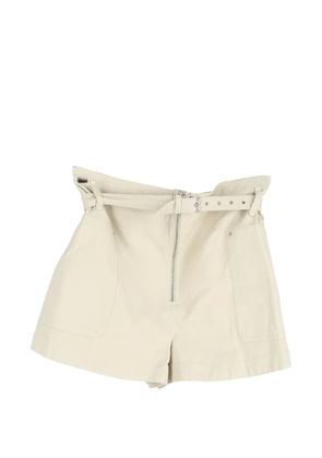 Isabel Marant Vintage belted shorts - Neutrals