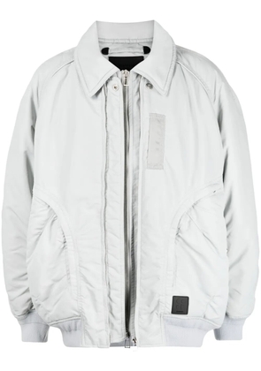 SONGZIO Meta MA-1 detachable-collar jacket - Blue