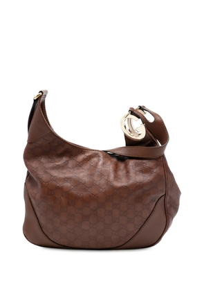 Gucci Pre-Owned 2016-2025 Guccissima Charlotte crossbody bag - Brown