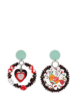 Amir Slama Bijoux round-shape earrings - Brown