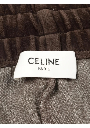 Celine Pre-Owned 2010s Triomphe track pants - Brown