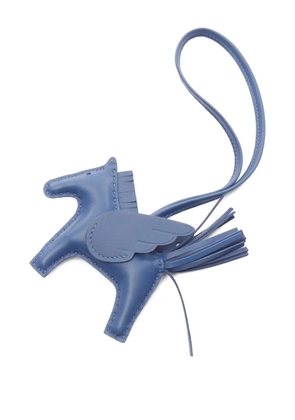 Hermès Pre-Owned 2024 Rodeo Pegasus PM leather charm - Blue