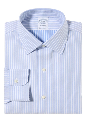 Brooks Brothers stripe-pattern shirt - Blue