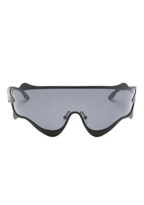 Henrik Vibskov Octane shield-frame sunglasses - Black