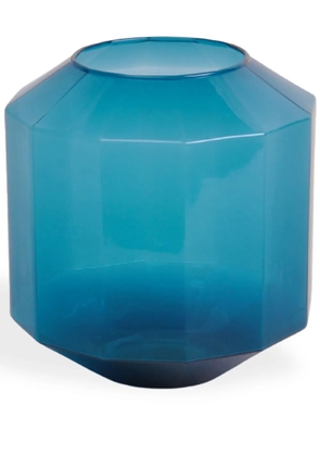 XLBoom medium Bliss glass vase (20cm x 20cm) - Blue