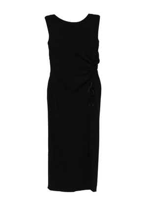 LESS gathered detail dress - Black