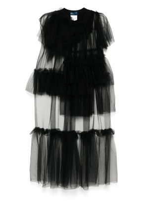 Kolor ruffle top - Black