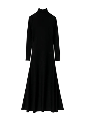 Fabiana Filippi ribbed-knit midi dress - Black