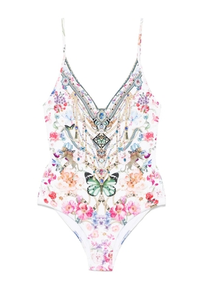 Camilla Monserrate Magic swimsuit - White