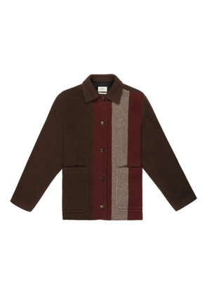 Bally wool oversized jacket - Brown