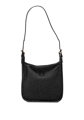 Loewe Pre-Owned 2010-2025 Wool Anagram shoulder bag - Grey