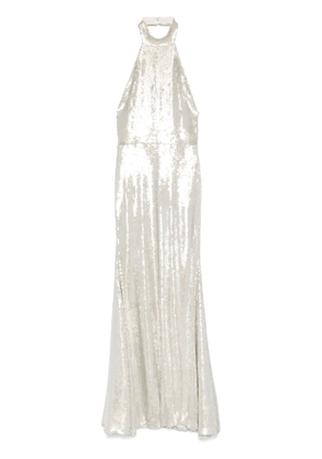 Atu Body Couture sequinned gown - Grey