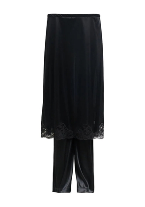 Ashley Williams lace lingerie trousers - Black