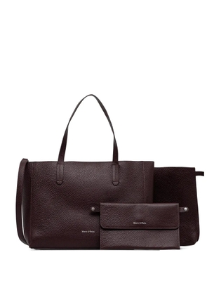 Marc O'Polo medium logo-detail tote bag - Brown