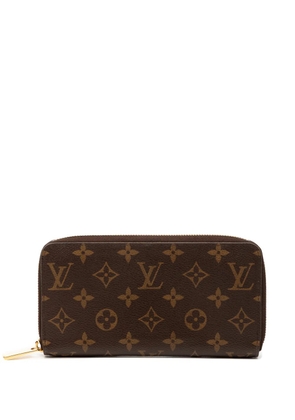 Louis Vuitton Pre-Owned 2017 Monogram Zippy Wallet long wallets - Brown