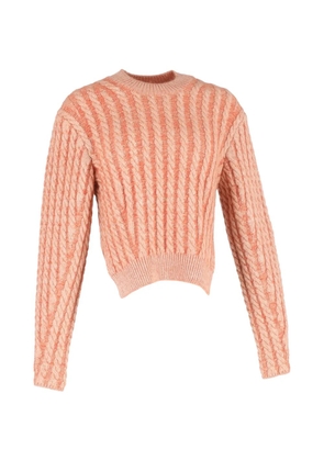 Chloé Vintage cable-knit sweater - Orange