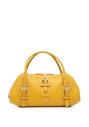 Loewe Pre-Owned 2010-2025 Leather Senda handbag - Yellow