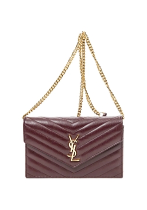 Saint Laurent Pre-Owned Cassandre Envelope cross body bag - Red