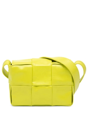 Bottega Veneta Pre-Owned 2012-2025 Extra Mini Nappa Maxi Intrecciato Cassette crossbody bag - Yellow