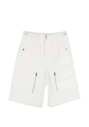 Alexander McQueen Pre-Owned multi-pocket bermuda shorts - White