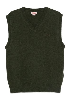 Baracuta Shetland vest - Green