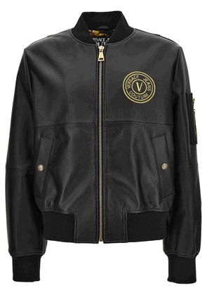 Versace Jeans Couture leather jacket - Black