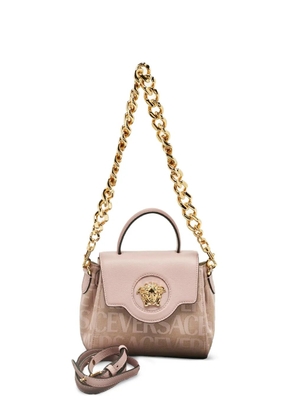 Versace Pre-Owned small leather tote bag - Pink