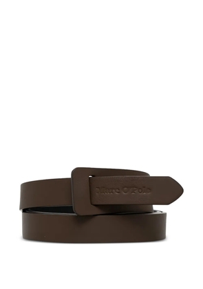 Marc O'Polo rectangular-buckle belt - Brown