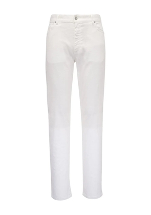 Zegna linen-blend trousers - White