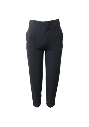 Chloé Vintage bead-embellishment trousers - Black