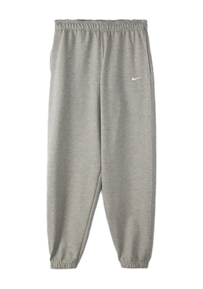 Nike logo-embroidery track pants - Grey