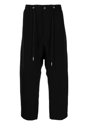 SONGZIO Square drop-crotch trousers - Black
