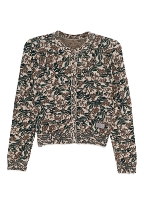 JNBY patterned short cardigan - Neutrals