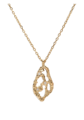 NADIA SHELBAYA 18K yellow gold Elusive diamond necklace