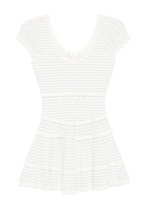 LoveShackFancy Elisavette mini dress - White