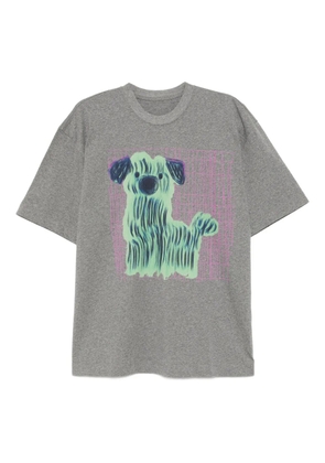 JNBY graphic-print T-shirt - Grey